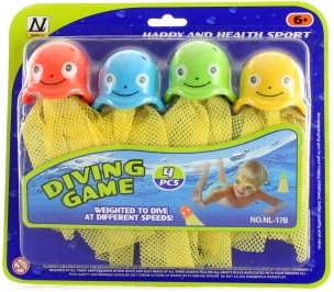 Caracatițe de scufundare – set de 4 bucăți