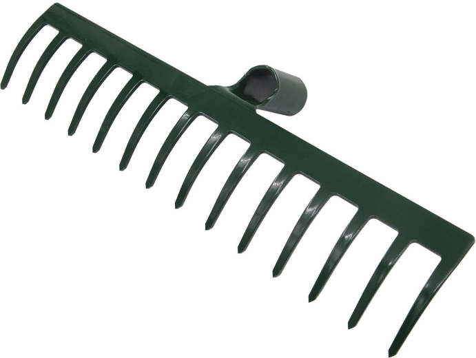 Grebla din oțel PROFI, 14 dinți, 39,5 cm, fără coadă