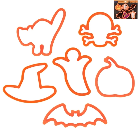 Forme de tăiat din plastic Orion pentru Halloween - 6 buc.