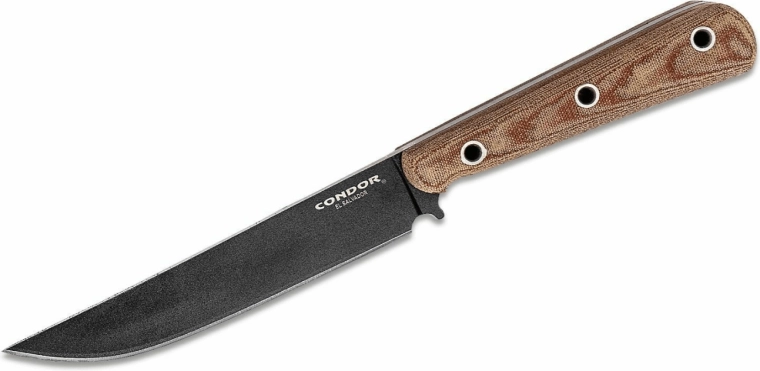 Cuțit tactic Condor Skirmish Knife 14,4 cm cu mâner din micarta și teacă nylon/kydex