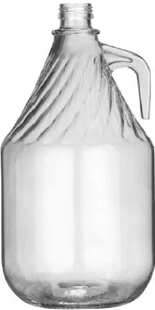 Damigeană de 3 l din sticlă
