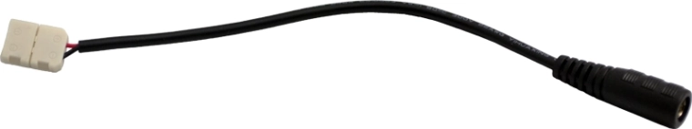Solight conector de alimentare cu mufă (mamă) 5,5 × 2,1 mm pentru bandă LED de 10 mm - 1 bucată