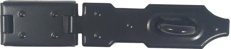 Zăvor cu balama 160 mm, negru – AGS