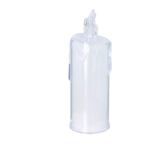 Lumânare LED semitransparentă 5,3 × 15,5 cm