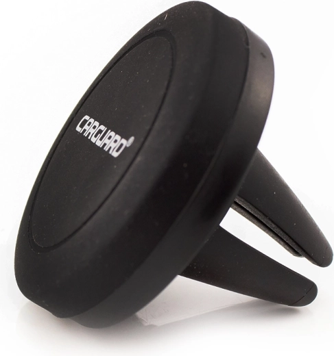 Suport magnetic negru pentru telefon, pentru grila de ventilație