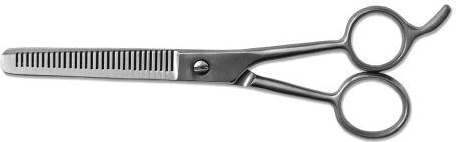 Foarfecă de filat pentru frizerie din oțel inoxidabil 15,5 cm