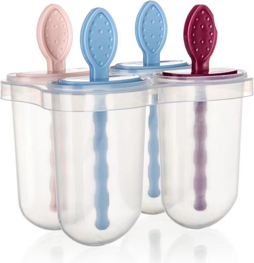 Forme pentru înghețată 60 ml ACASSA, set 4 buc
