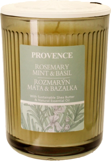 Lumânare parfumată în pahar Ierburi verzi 230 g