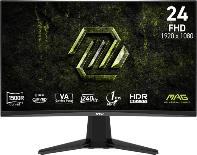 Monitor de gaming curbat MSI MAG 245C X24 23,6" FHD 240 Hz