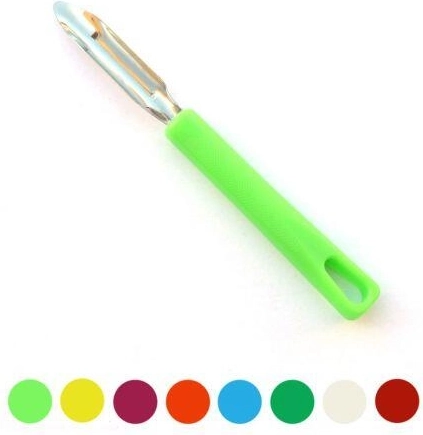 Curățător de legume din oțel inoxidabil 17 cm cu mâner din plastic