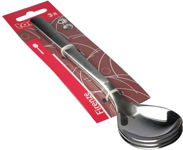 Lingură de masă din inox TORO Firenze, set 3 buc