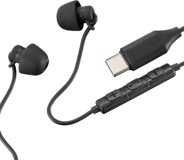 Căști in-ear Calm USB‑C negre