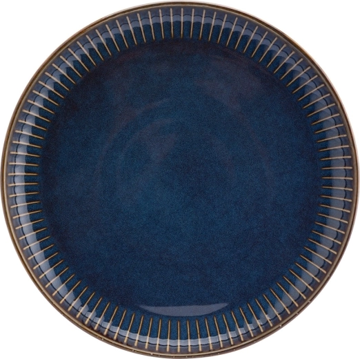 Farfurie de desert Reactive Stripes 20,5 cm albastru