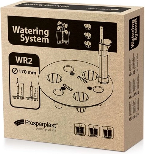 Sistem de irigare pentru ghivece rotunde ROUND WR2 cu indicator de nivel