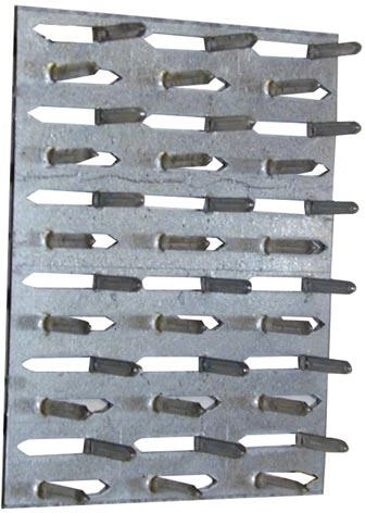 Placă de îmbinare 54 × 90 mm, oțel galvanizat la cald 1,0 mm