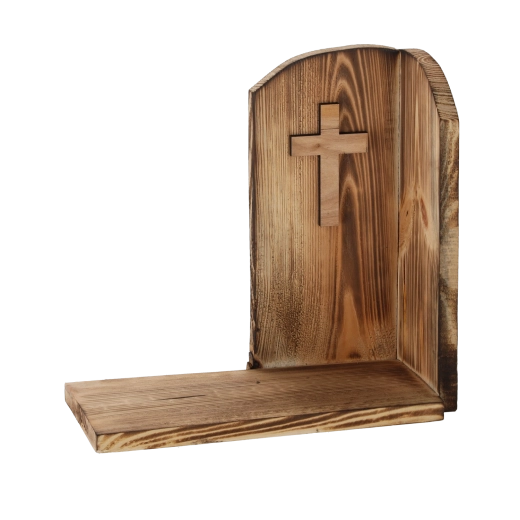 Suport pentru lumânare, arsură la suprafață