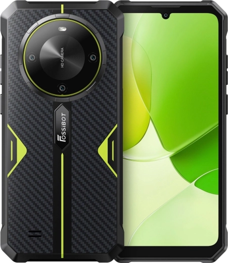 Smartphone rezistent Fossibot F105 verde (CH) - 1 bucată