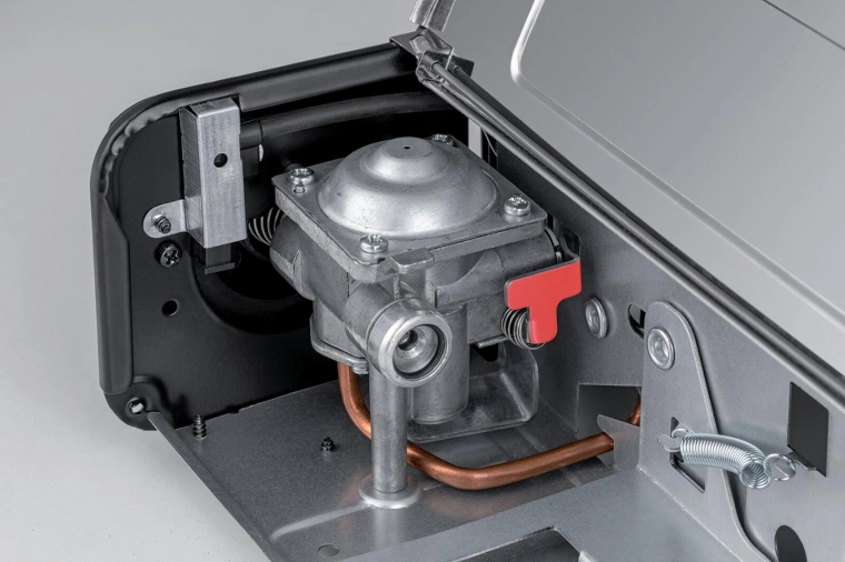 Aragaz PB cu un singur arzător SMART pentru cartuș, cu aprindere piezo, inox