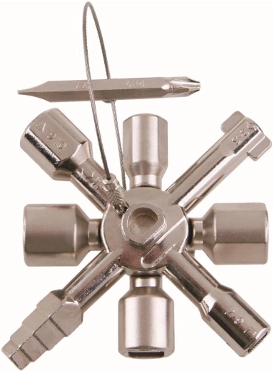 Cheie universală pentru dulapuri de distribuție cu bit UNIKEY DB1