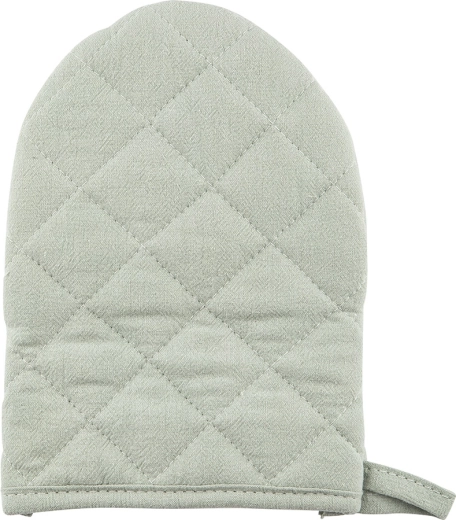 Mănușă de bucătărie din bumbac 14 × 20 cm, verde salvie
