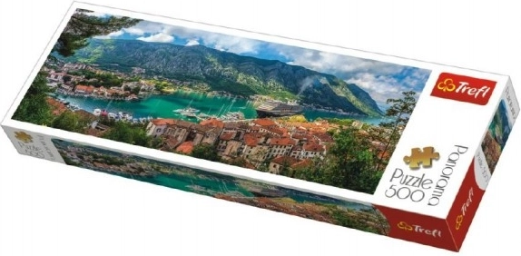Puzzle Panoramă 500 Kotor Muntenegru