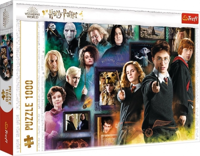 Puzzle HARRY POTTER 1000 piese – lumea vrăjitorilor