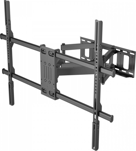 Suport TV de perete extensibil, înclinabil și rotativ pentru televizoare de până la 100" VESA 800×600, 65 kg