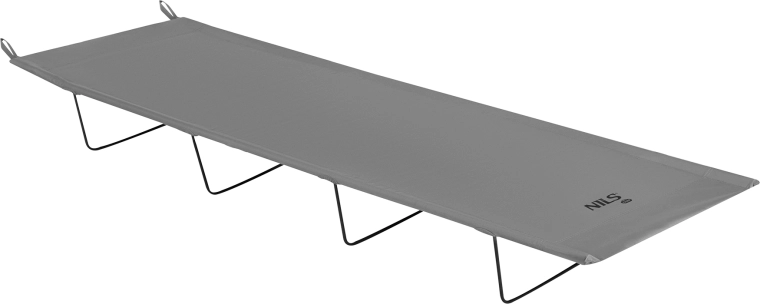 Pat pliabil de camping NILS Camp, gri, 190 cm