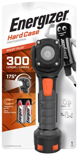 Lanternă de lucru LED Energizer HardCase Pivot 2× AA - 1 bucată