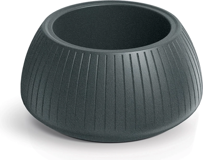 Ghiveci Coro Bowl 40 cm grafit
