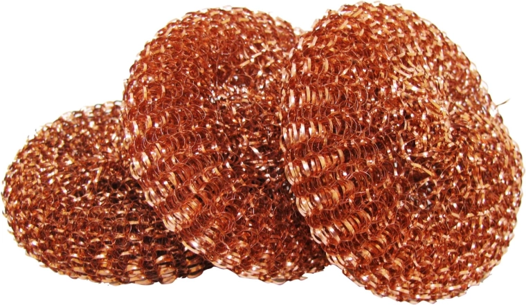 Burete metalic cu suprafață din cupru TORO, 3 buc.