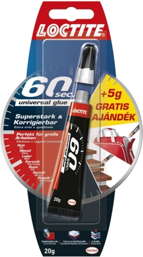 Adeziv universal Loctite 60 secunde 15 + 5 g