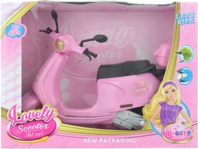 Scuter din plastic pentru păpuși