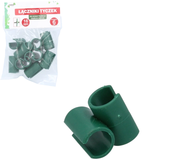 Set de 6 cuple în T pentru tije de grădină 16 mm