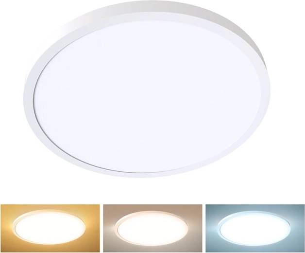 Plafonieră LED rotundă Solight 48 W 4800 lm 3CCT UGR<19