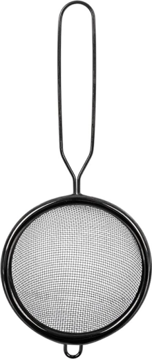 Strecurătoare din oțel inoxidabil BLACK 10 cm