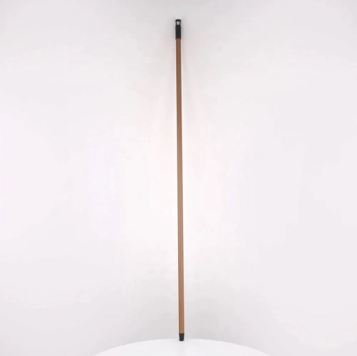 Coadă metalică cu decor de lemn 130 cm