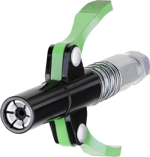 Capăt auto-blocant pentru pistol de gresat 10 PSI Kalamite-2 cu cuplă rapidă și furtun 30 cm (M10) - 1 bucată