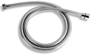 Furtun de duș 200 cm, cu dublă împletitură, crom