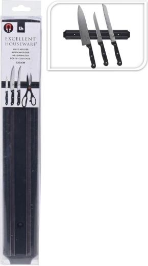 Suport magnetic pentru cuțite 33 cm – negru