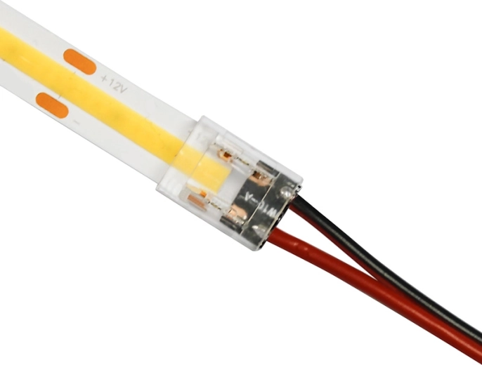 Conector de alimentare Solight pentru benzi LED COB de 8 mm