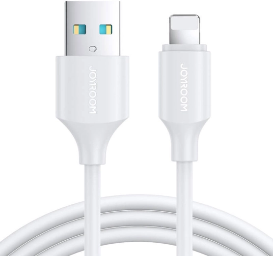 Cablu Joyroom USB-A la Lightning 2 m alb