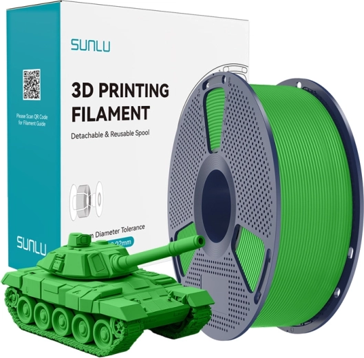 Sunlu PLA+ High‑Speed filament 1,75 mm – verde