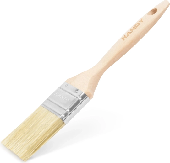 Pensulă plată pentru vopsit, cu mâner din lemn, 38 mm