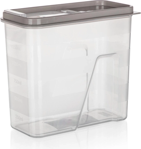 Doză pentru alimente vrac 1,5 l cu dozare LATTE