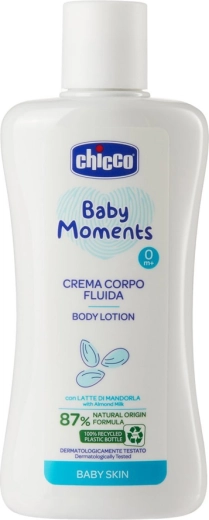 Loțiune de corp cu migdale Chicco Baby Moments 200 ml