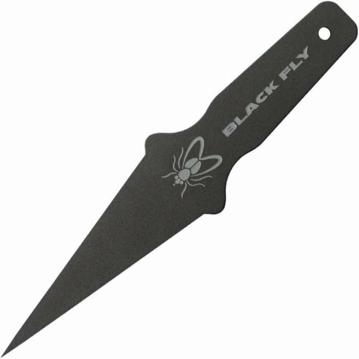 Cuțit mic de aruncare Cold Steel Black Fly, oțel carbon, negru
