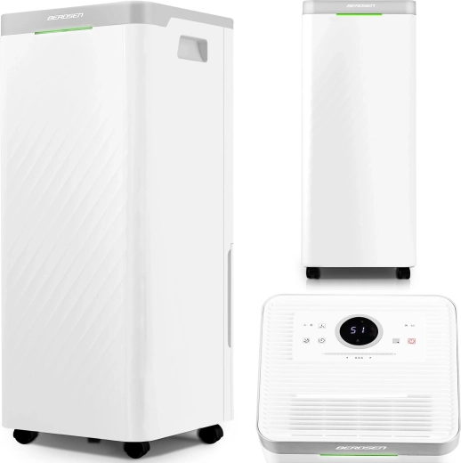 Dezumidificator de aer cu compresor Berdsen BD-522 20 l/24 h alb