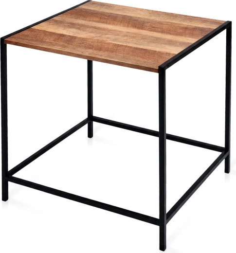 Măsuță de cafea metalică 49 × 49,5 × 49,5 cm