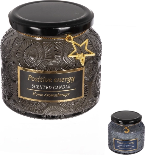 Lumânare parfumată în borcan Moon 210 g